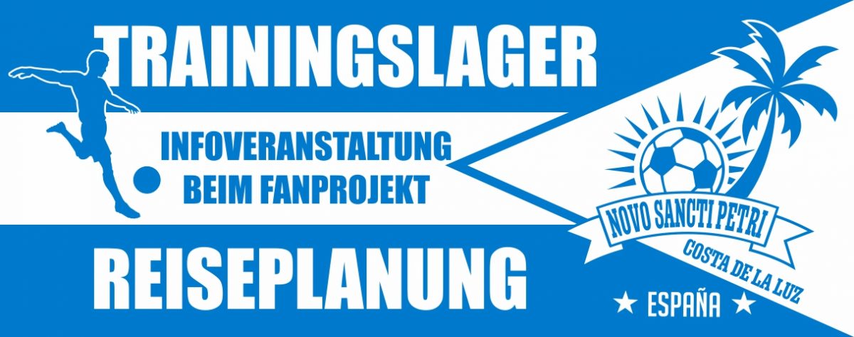 Vorbereitung Trainingslager 2020 in Spanien