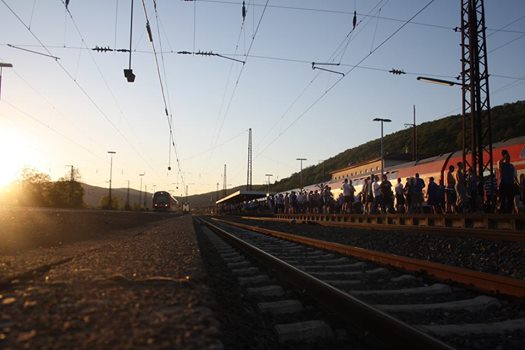Entlastungszug nach Dresden