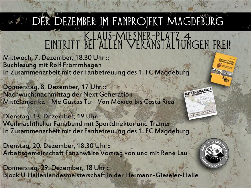 Veranstaltungshinweise