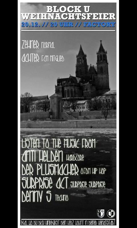 Block U-Weihnachtsfeier