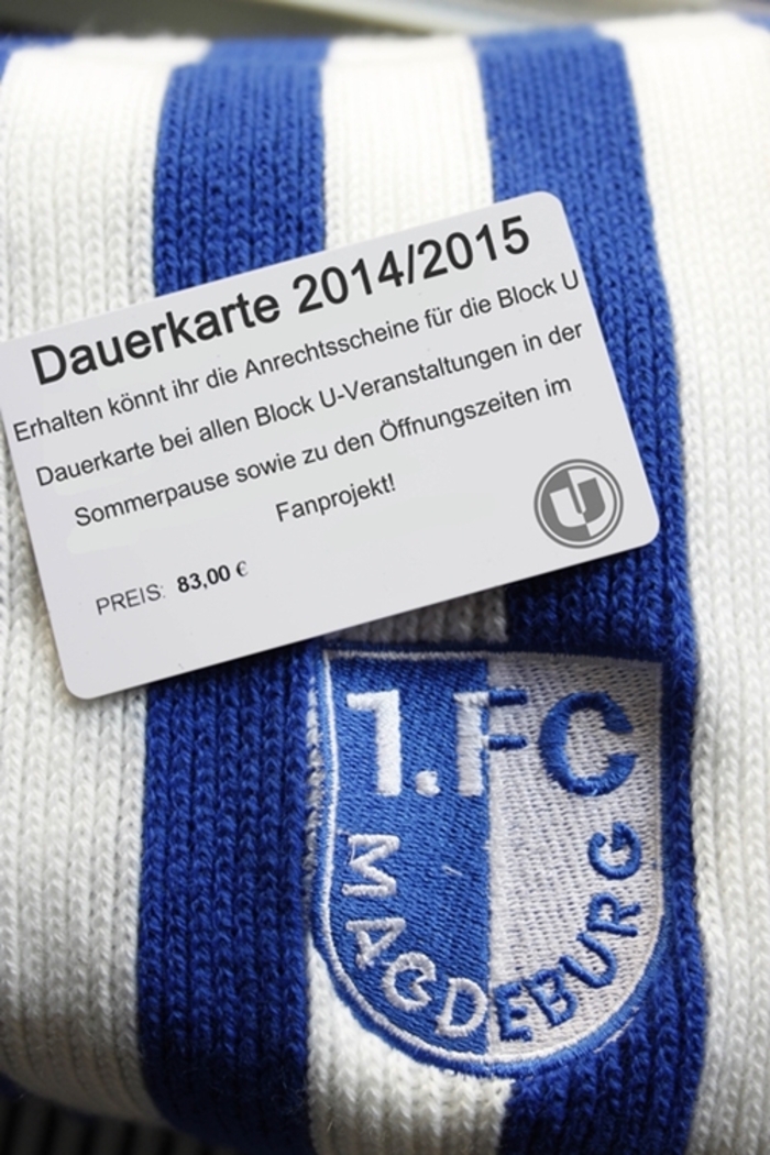 Block U-Dauerkarten 2014/15