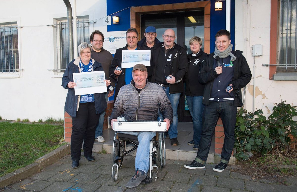 Fanprojekt unterstützt Moderation für Sehbehinderte