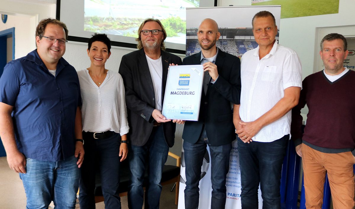 Fanprojekt Magdeburg erhält Qualitätssiegel