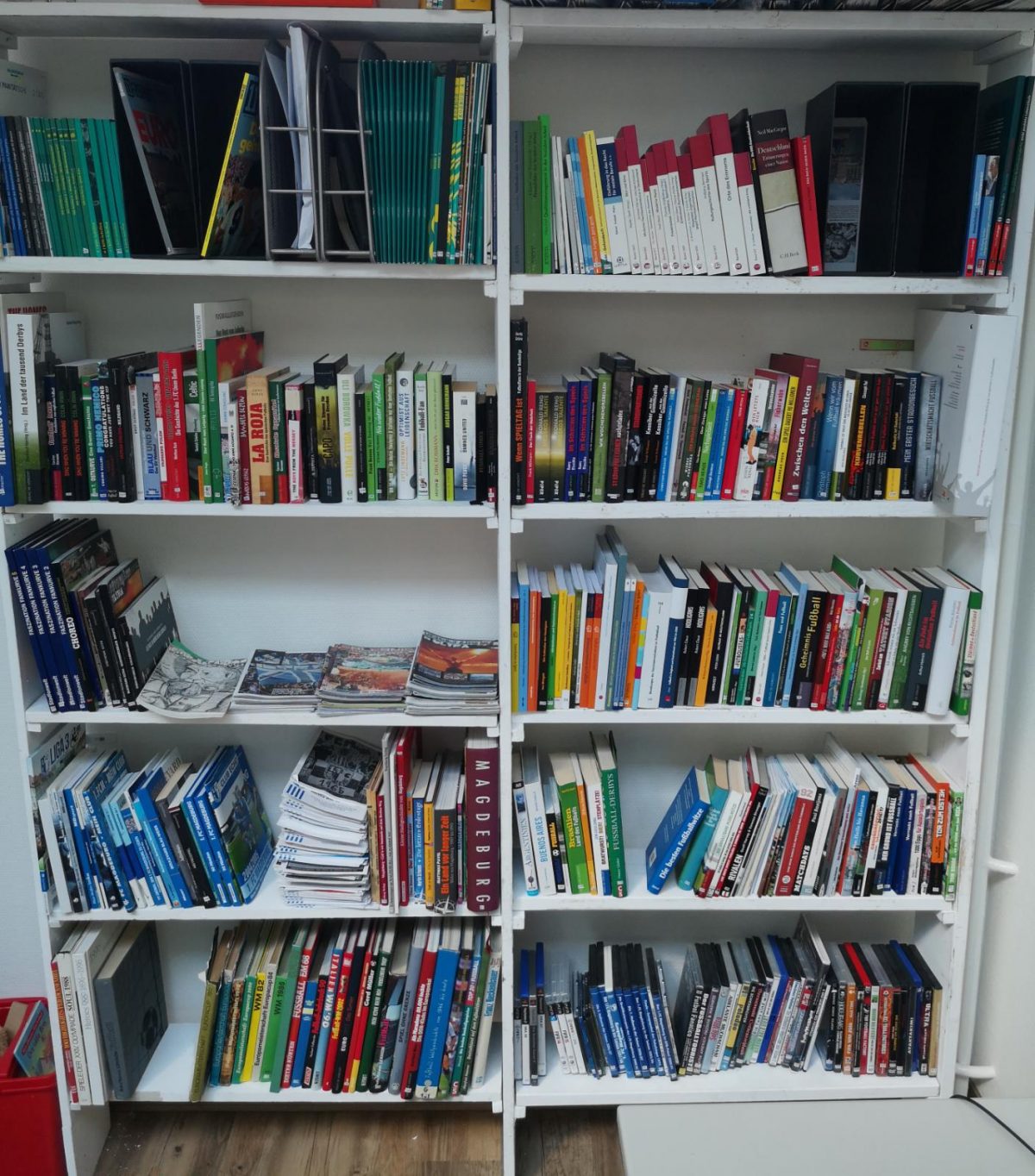 Bücherverleih über das Fanprojekt