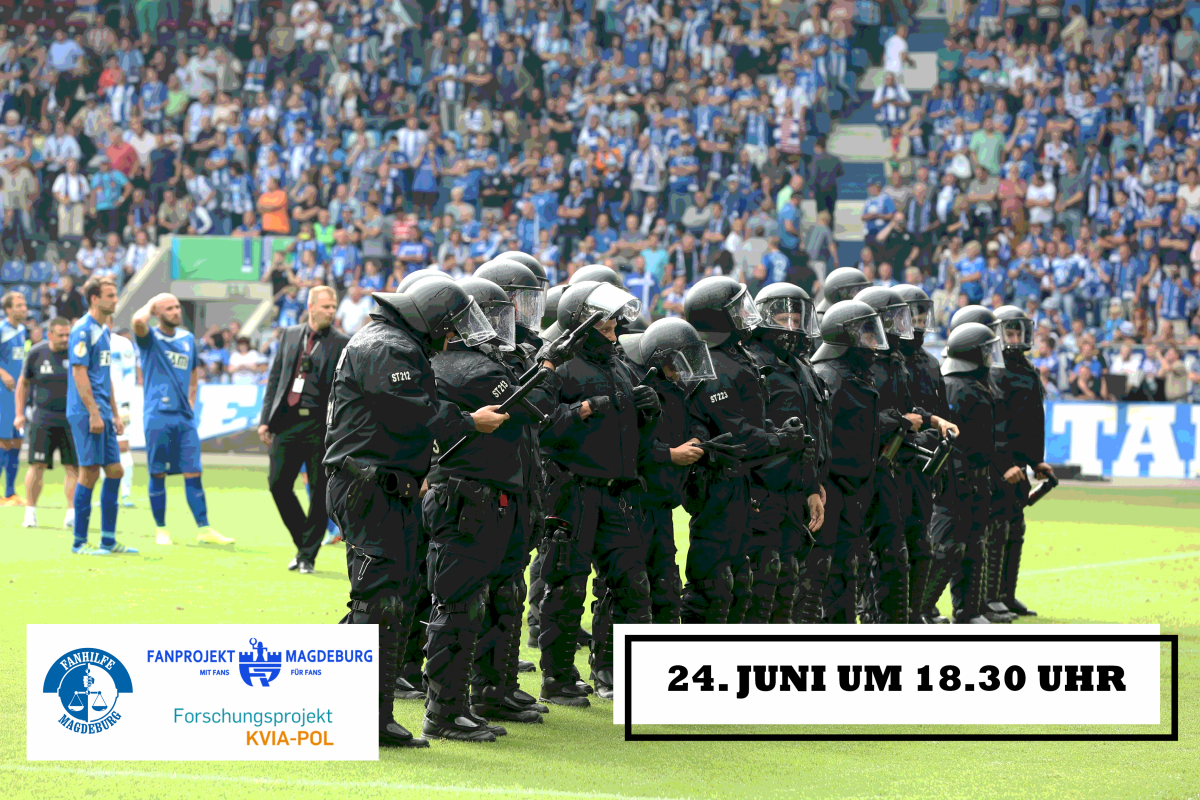 Forschungsstudie zu Polizeigewalt bei Fußballspielen!